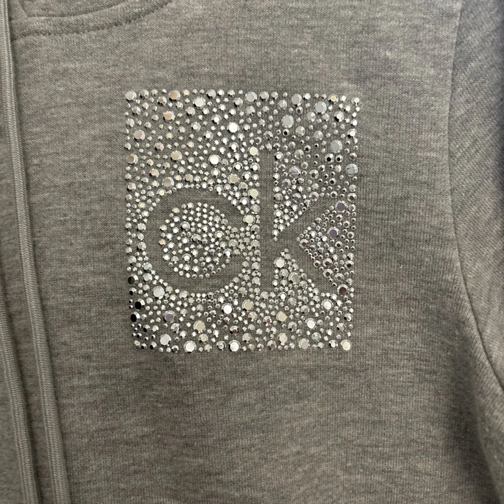 Calvin Klein Heather Gray Hoodie Dress - Picture 2 of 4
